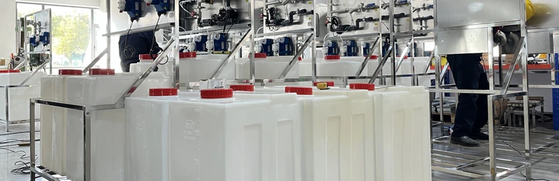 Sistema de dosagem automática de produtos químicos